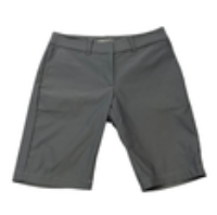 NIKE Golf Women's Sz 0 DriFit Gray Bermuda Athletic Shorts Casual Flat Front