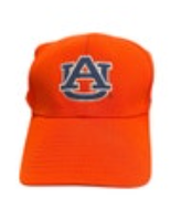 Large Auburn University Adjustable Back Orange Under Armour Hat #104409