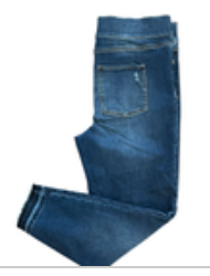 NWT 2X Spanx Distressed Skinny Jeans Raw Edge Womens High Rise Stretch MSRP $128