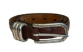 Brighton Brown Leather Belt Women's Size 30 (M) 43607
