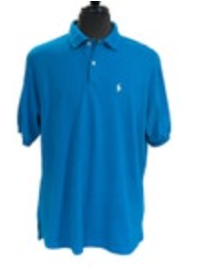 Polo Ralph Lauren Polo Shirt Mens 4XL Teal Blue Soft Pony 4XL 90s Preppy