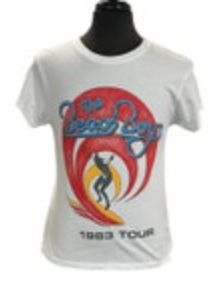 Daydreamer NWT The Beach Boys Shirt Unisex Small White 1983 Tour Band T-Shirt