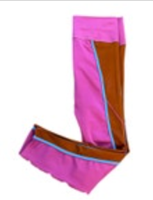 NWT Free People Movement Womens M-L Raspberry Punch Yoga Pants Athletic Legging