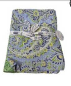 April Cornell Tea Towels Kitchen Set 3 Sunshine Patchwork Waffle Weave New