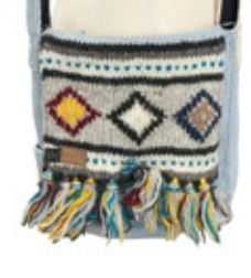 Kyber Side Bag Crossbody Knit Tasseled Boho Festival Gorpcore