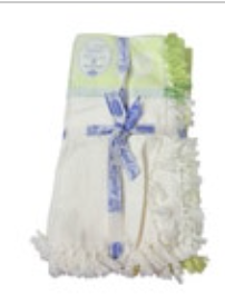 April Cornell Magnolia Lime 100% Cotton Napkin Set of 4 New 18 X 18