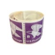 Vintage Unused US Postage B Stamps Purple B Eagle US Postage Stamp 8 Roll