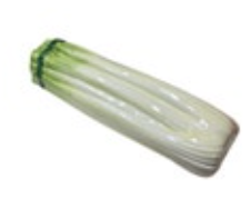 Ceramic Celery Decorative Glossy Made In Italy 9.25” Long