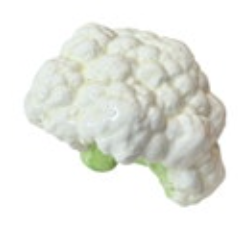 Ceramic Cauliflower Decorative Glossy Made In Italy 16.5” Diameter