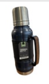 Stanley Quadvac Thermal Insulated Wide Mouth Blue Bottle 1.5 Qt New