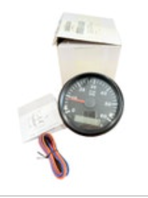 85mm Tachometer 4000 RPM Hour Meter Waterproof Boat Car Marine Nautical
