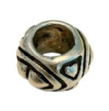 Trollbeads Angles Triangle Sterling 925 Silver Charm Slide