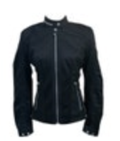 SPIDI On Track Motorcycle Jacket Womens Small Armor Lined Zipper Racing