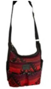 PENDLETON Southwestern Wool Front Boho Crossbody Bag Travel Organizer EUC