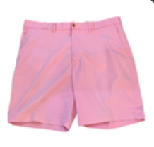 Polo Golf Ralph Lauren Shorts Sz 36 Pink Classic Fit Chino 9” Preppy Casual EUC