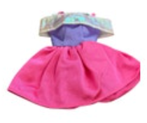 Mattel Barbie Flare Dress Iridescent Fits Barbie Bright 80’s Style Fun NWOP