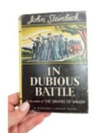 John Steinbeck In Dubious Battle Hardcover The Modern Library c1936 Book