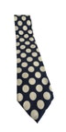 Tommy Hilfiger Mens Tie Patriotic Polka Dot Stars Silk Width: 3.5" Length: 59"