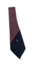 Vintage Christian Dior Cravates Mens Ties Business College Stripes Suit Red Blue