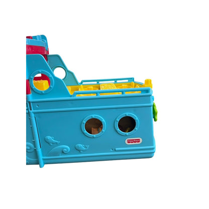 Fisher Price Little People Friendship Cruise Ship W/ Lights & Sound Tested Works