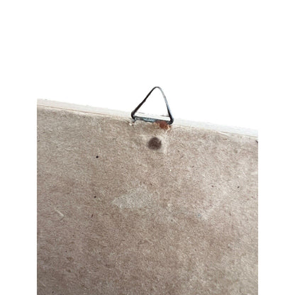 Angelos Tsakirakis Style Greek Framed Wall Art Tile Plaque Terracotta MCM Signed