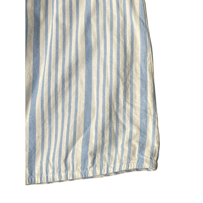 Size 8 Girls Monica + Andy Striped Organic Cotton Dress Preppy Blue White Stripe