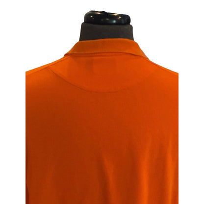 Size Medium Orange Men’s Nike Polo Shirt Short Sleeve Dri-fit