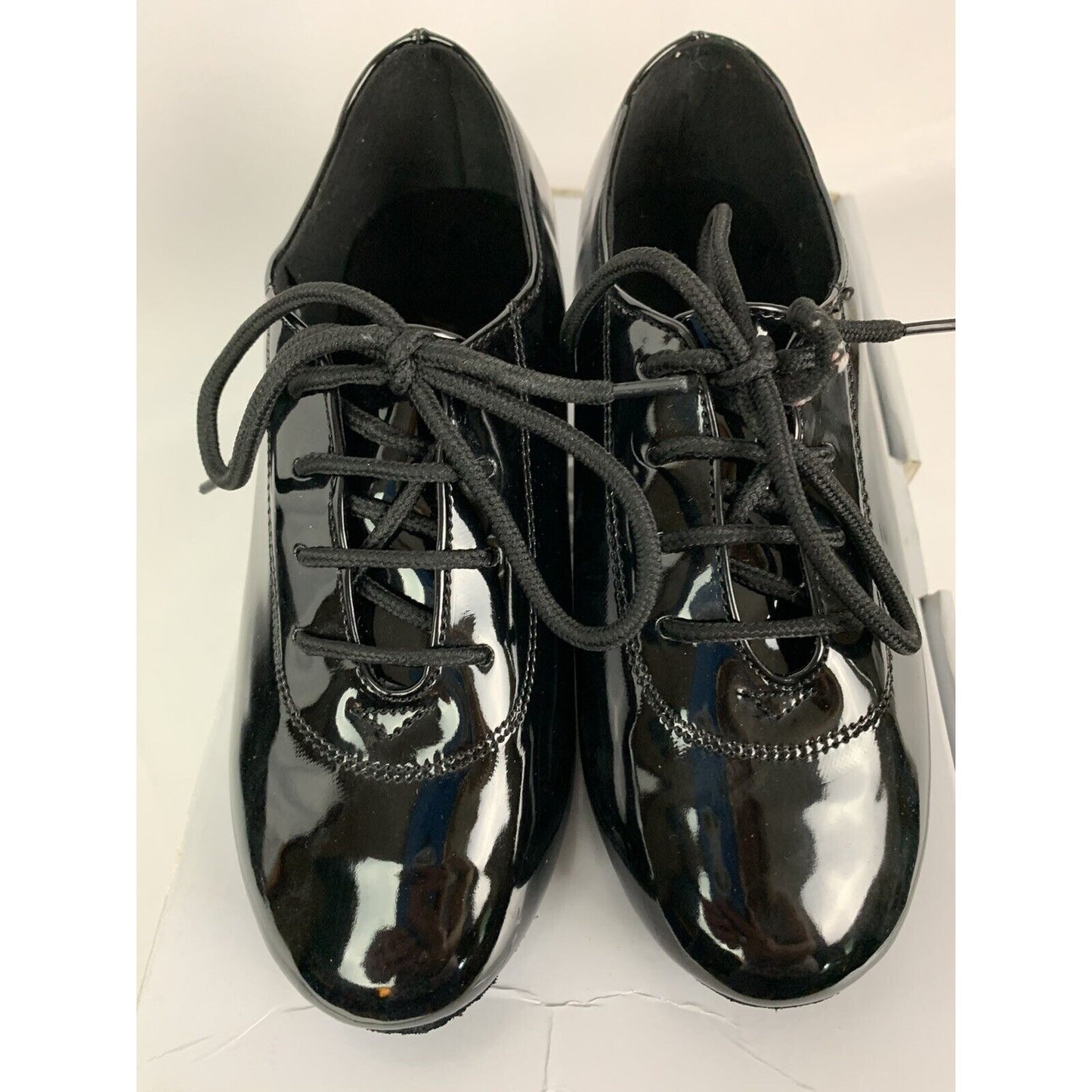 13 Alma Danza Youth Boys Girls Latin A230602B Dance Shoe Black Patent Leather