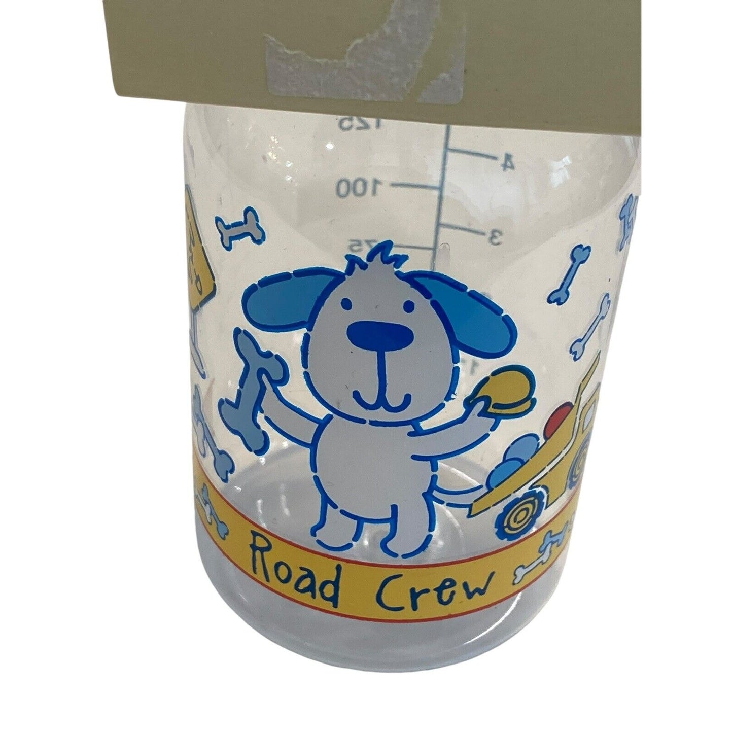 Fisher Price 5oz Baby Bottle Road Crew Puppy Truck New
