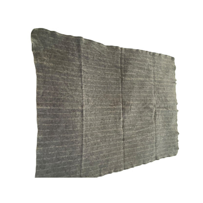 Vintage United Airlines Faribo Blanket Wool Blend 38”x46” Set Of Two Gray Nap