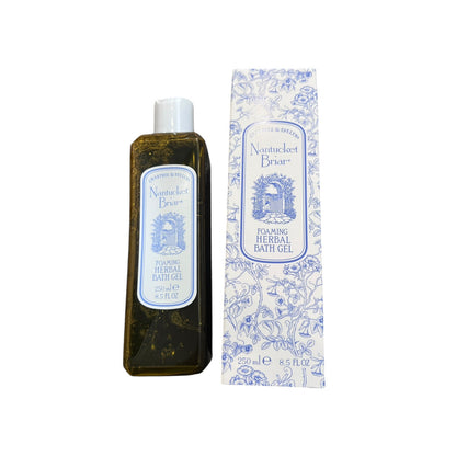 Crabtree & Evelyn Nantucket Briar Foaming Herbal Bath Gel 8.5 Fl oz VTG Vintage
