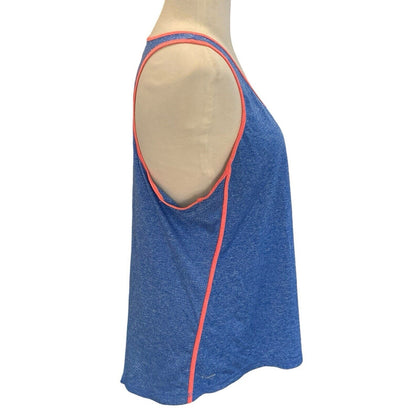 Champion Size L Powertrain Blue Pink RacerBack Tank Top Athletic Workout