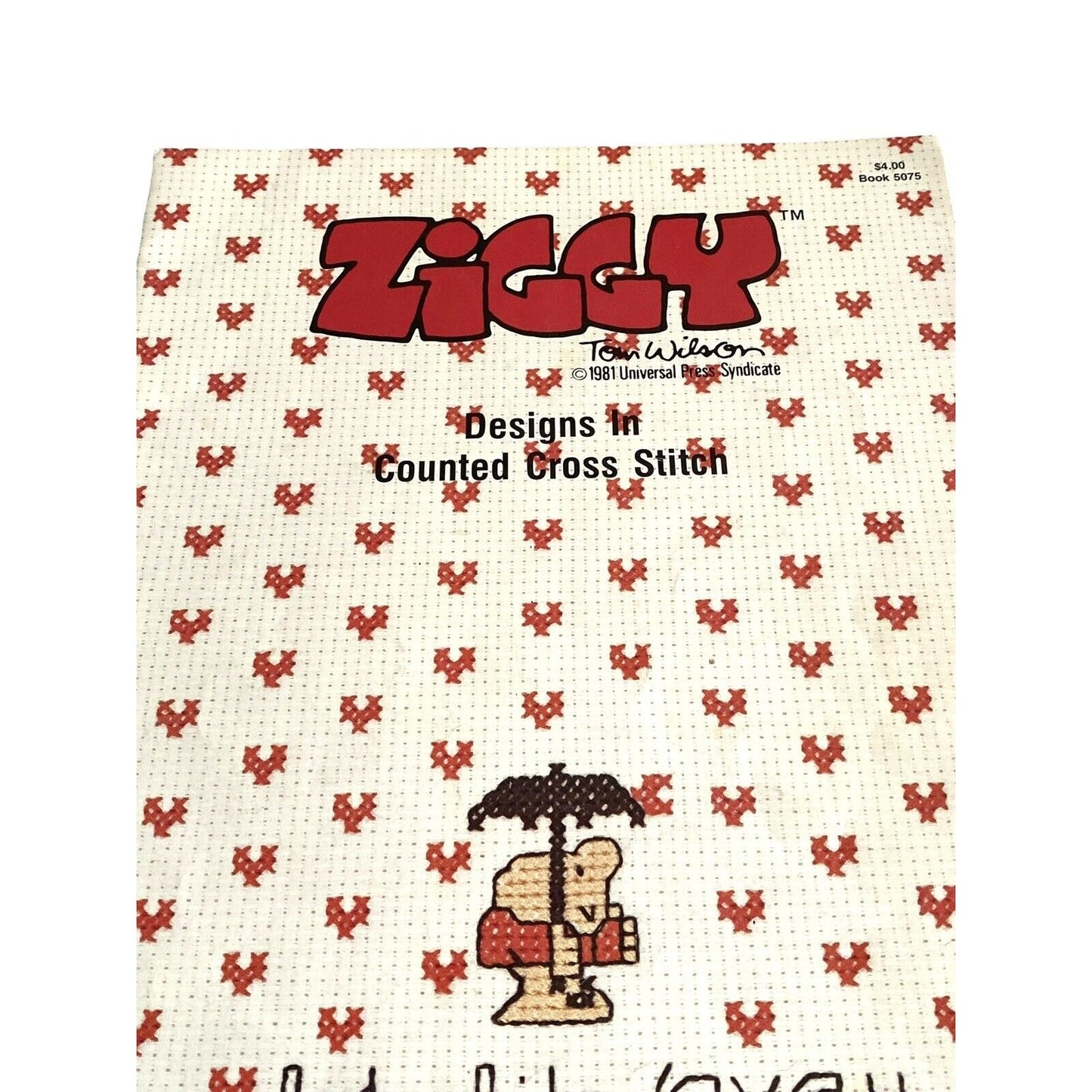 Ziggy Designs in Counted Cross Stitch Patterns Book 5075 Paragon Booklet