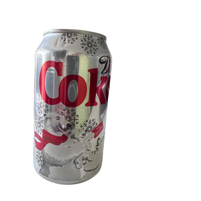 Diet Coke Can Coca Cola Holiday Polar Bear Give Live Love Collector 2007 Empty