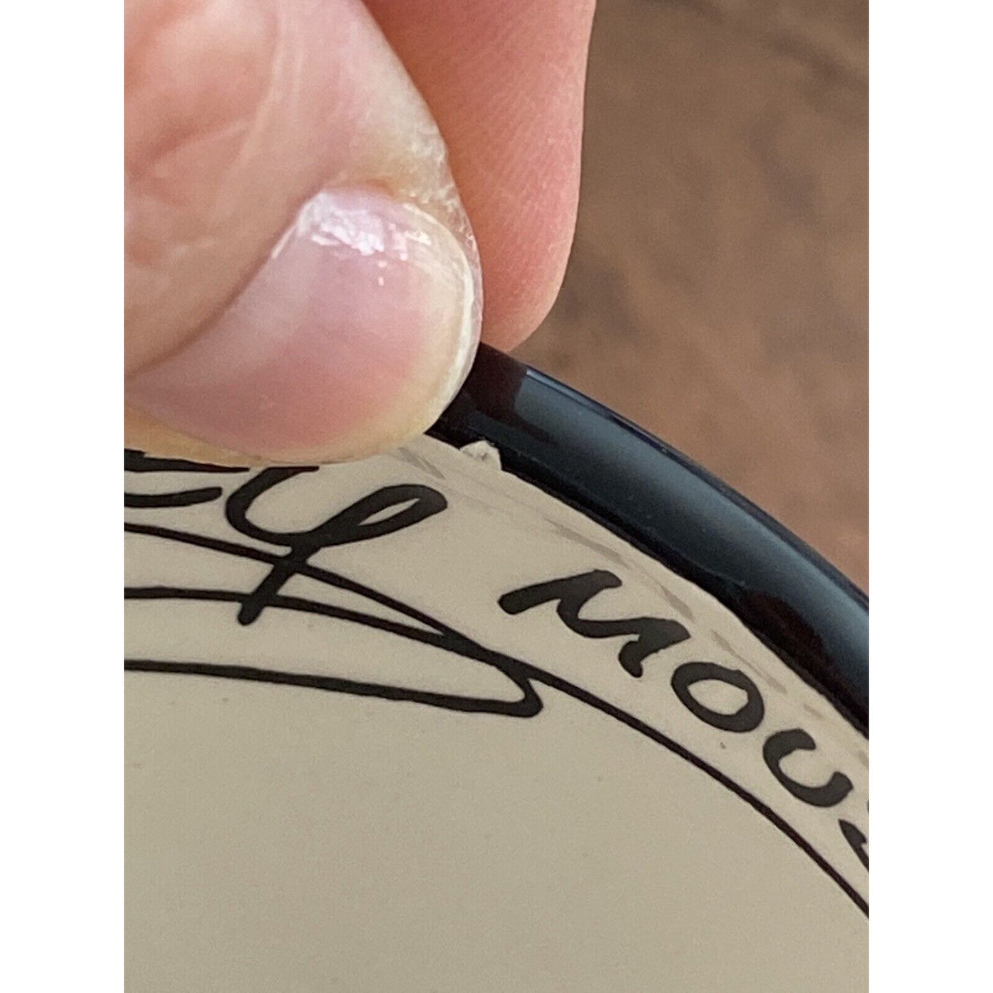 MICKEY MOUSE DIsney Ceramic Bottom Pants MUG/ CUP Handle Arms Feet