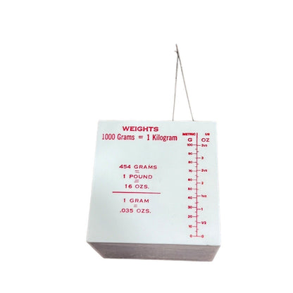 Metric Maid Vintage Recipe Card Holder Cooking Conversion Charts