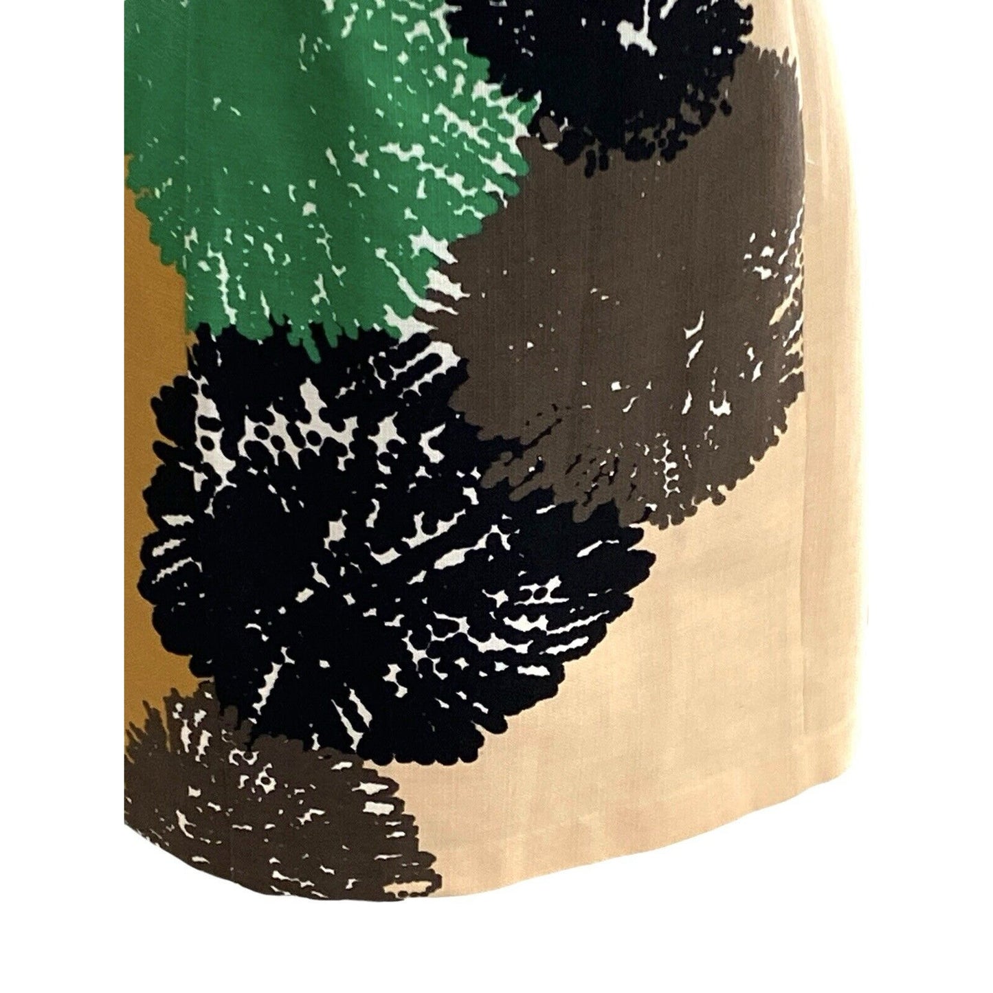 Anthropologie Tabitha Pom Flower Shift Sheath Dress Career Lined Size 6