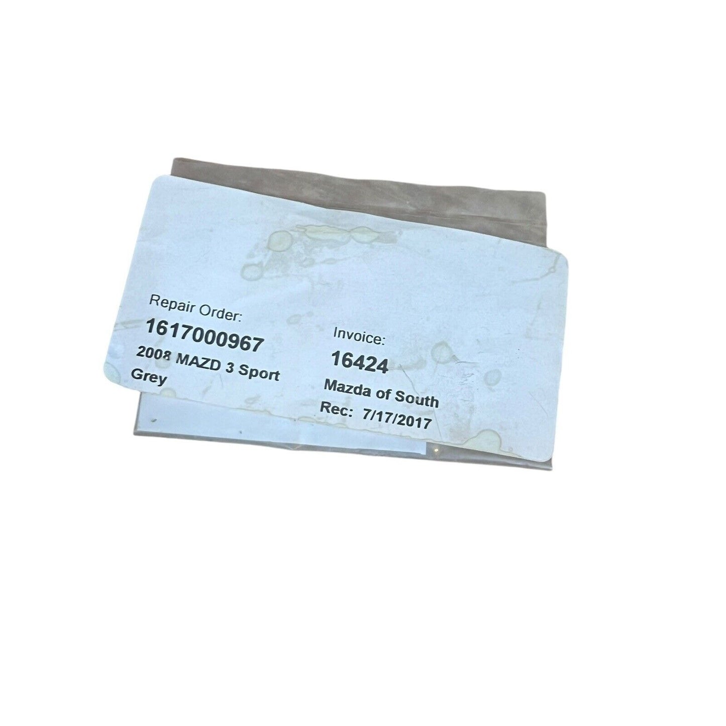 Mazda 3 Rear Chrome "3" Emblem Ornament BN8V-51-721A