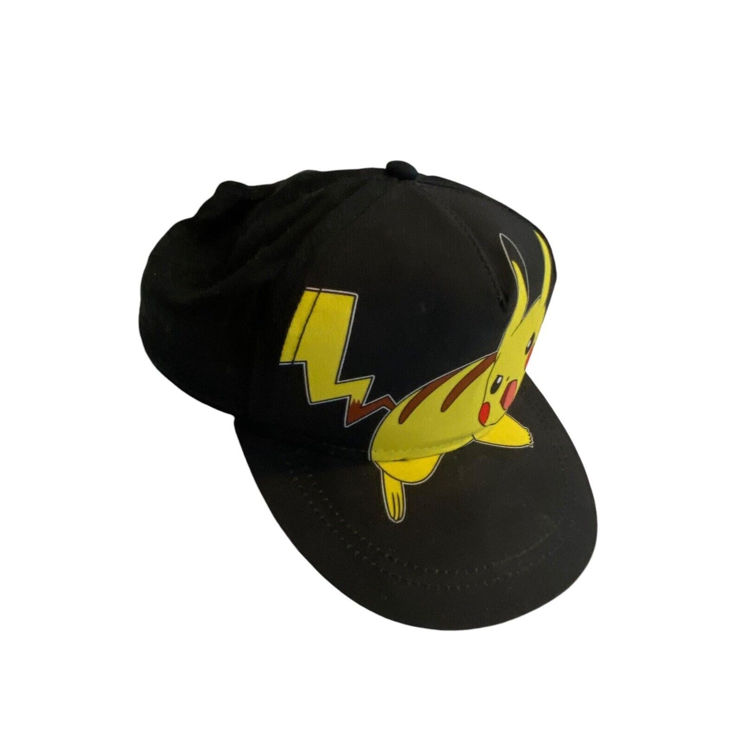 Youth Pokemon Golf Hat Black Adjustable Snap Back Ball Cap New