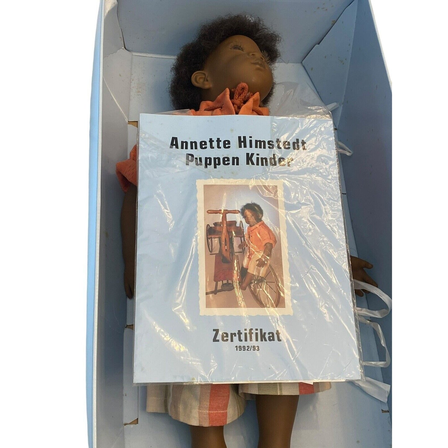 Annette Himstedt Pemba Doll Summer Dreams Collection Pre-Owned Artist