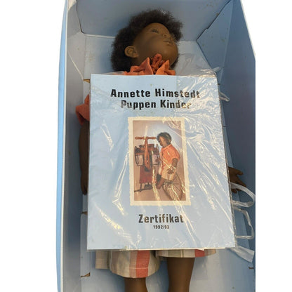 Annette Himstedt Pemba Doll Summer Dreams Collection Pre-Owned Artist
