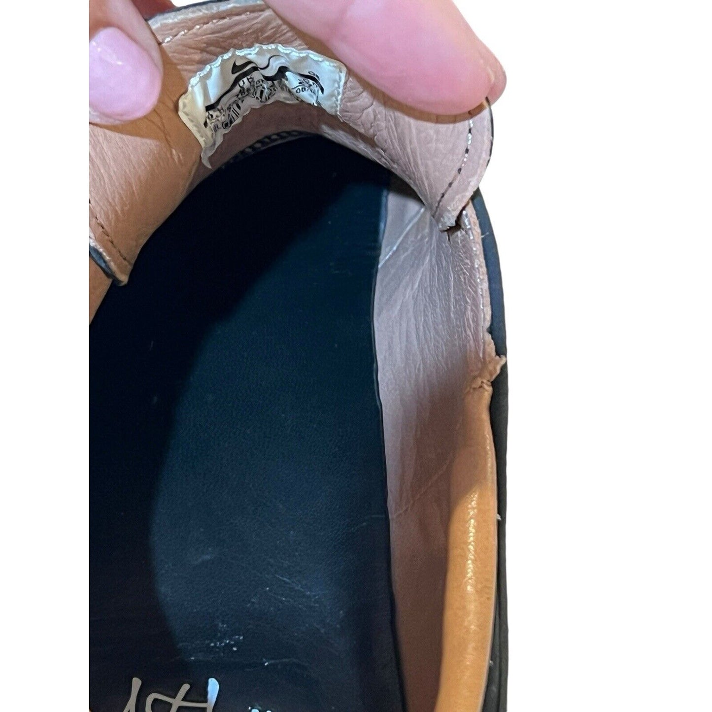 9.5 Rare Nike SB Zoom Janoski AC dunk 705405-002 Triple Black Leather Shoes Skat