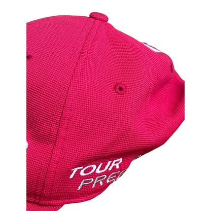 TAYLORMADE SLDR TOUR Preferred Adjustable Strapback Baseball Hat Cap Golf Red