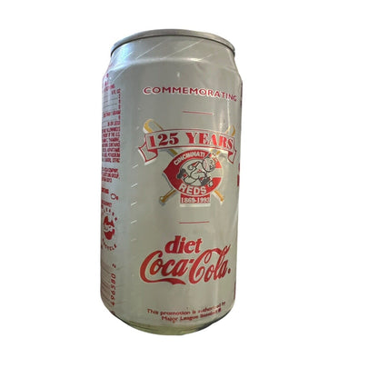 Diet Coke Can Cincinnati Reds 125 Years Collectors Can Coca Cola