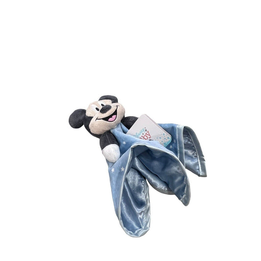NWT Disney Baby Mickey Mouse Blanket Lovey Stuff Animal Plush Shower Gift