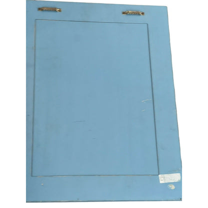 Hand Painted Wall Mirror Light House Wood Blue Handpainted Vintage 14” X 11”