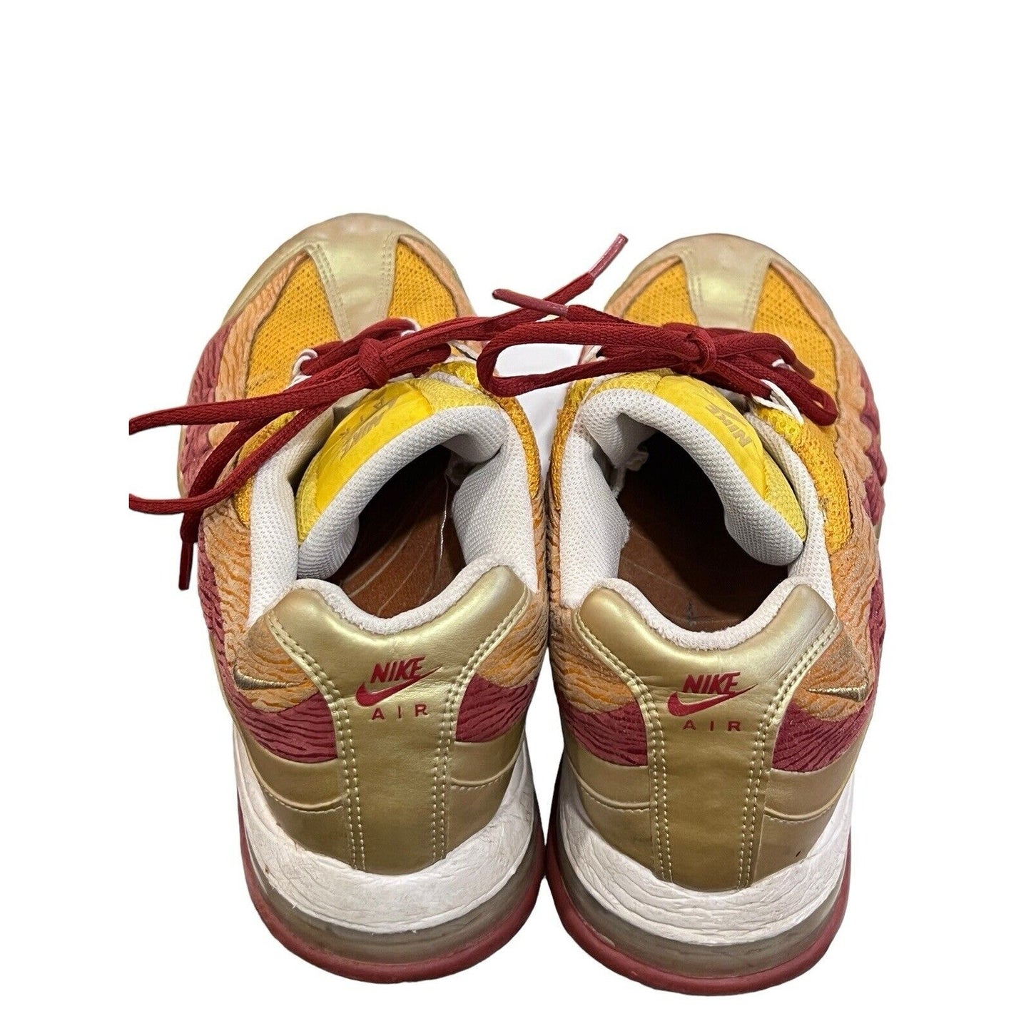 10 Nike Air Max 95 Leo Gold Red Multicolor 313866-771 Women’s 7.5 UK 2008