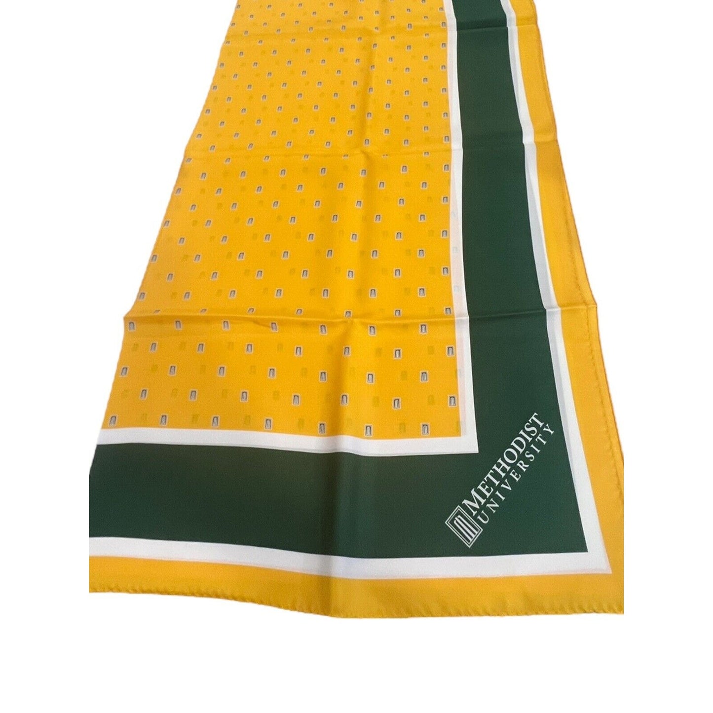 Vineyard Vines Square Scarf Silk NEW Methodist University GB Packers Colors