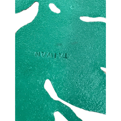 Vintage Green Cast Iron Peas Green Beans Kitchen Footed Trivet Taiwan