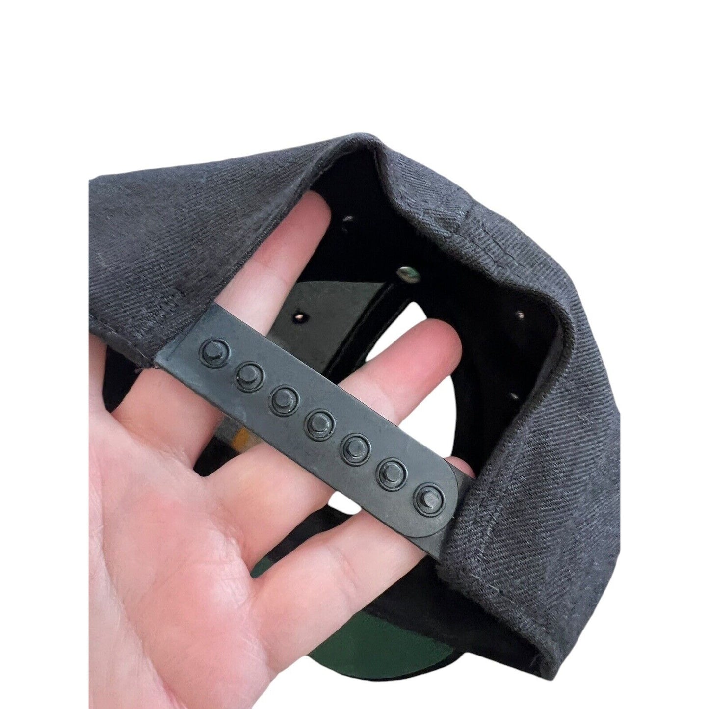 Vintage Grambling State University Tigers Snapback Hat Cap Suede Brim